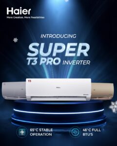 Haier Pakistan Unveils Next-Generation Super T3 Pro Inverter AC Series