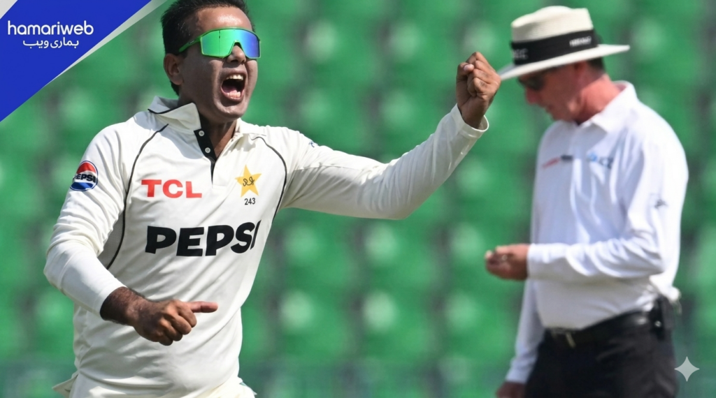 Noman Ali Breaks 130-Year-Old Record, Becomes Oldest Bowler to Reach 100 Test Wickets