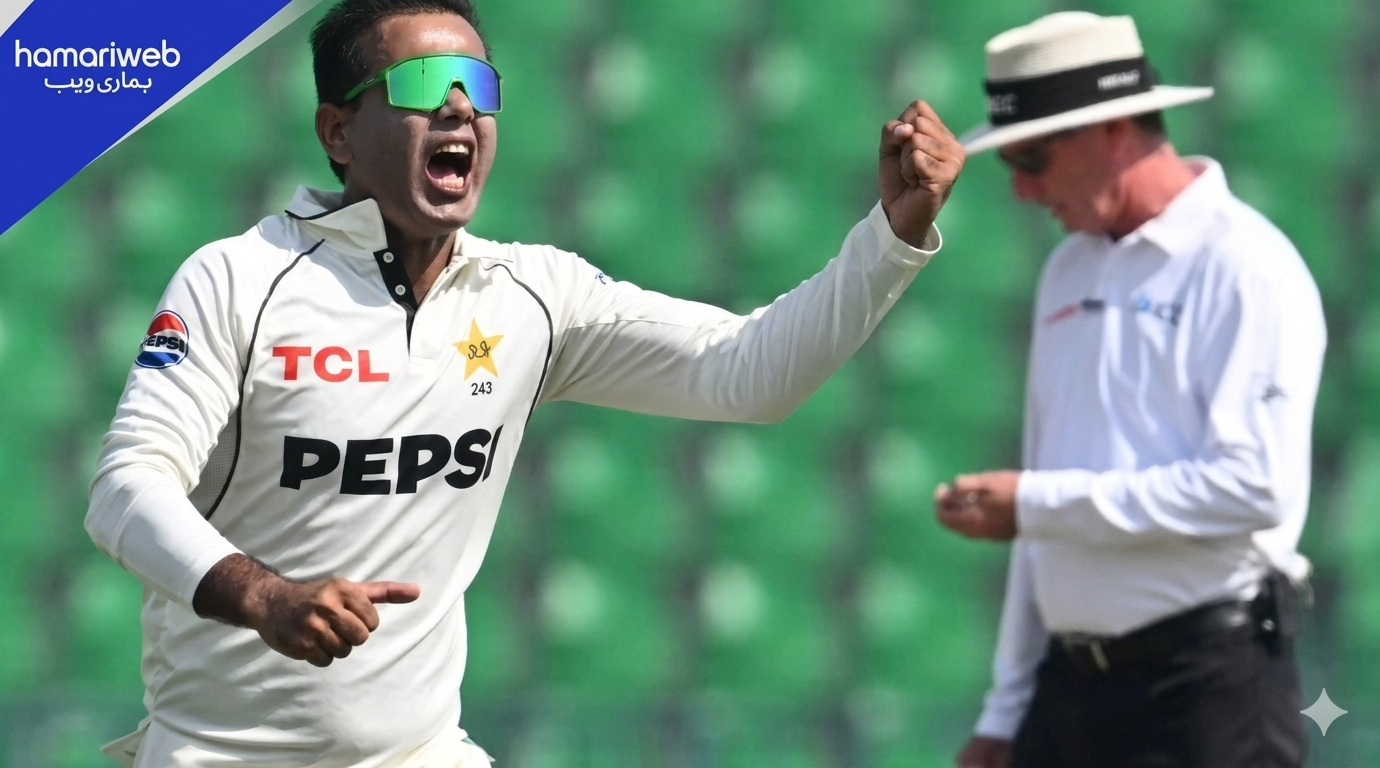 Noman Ali Breaks 130-Year-Old Record, Becomes Oldest Bowler to Reach 100 Test Wickets