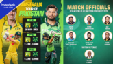 ICC Announces Match Officials for Pakistan vs Australia 3-Match ODI Series
