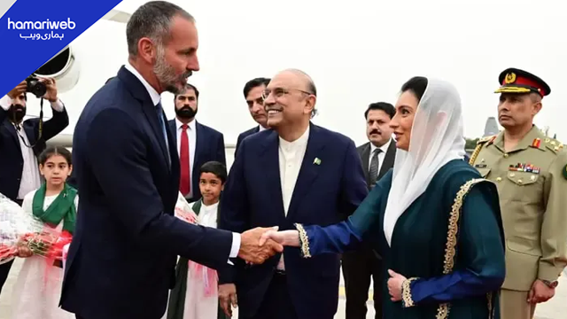 Prince Rahim Aga Khan V Arrives, Received by President Zardari at Nur Khan Airbase