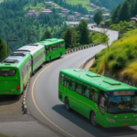 Punjab Launches 10 Electric Buses in Murree to Boost Eco-Friendly Tourism and Public Transport