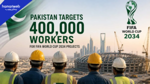 Pakistan to train and deploy 400,000 workers for FIFA World Cup 2034 in Saudi Arabia