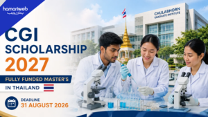 Fully Funded Master’s Scholarship in Thailand 2027 Announced for Pakistani Students