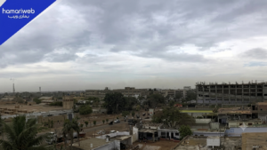 Karachi Weather: Partly Cloudy Skies and Strong Winds Today