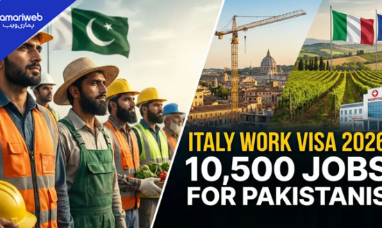 Italy Jobs for Pakistanis: 10,500 Work Visa Quota Announced for Next 3 Years