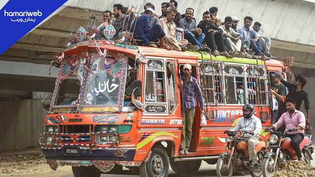 Public Transport Strike in Karachi After Failed Talks With Traffic Police, Commuters Face Daily Travel Problems