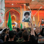 Funeral Prayer for Ayatollah Ali Khamenei Held at Imam Ali Shrine in Najaf, Procession Moves to Karbala