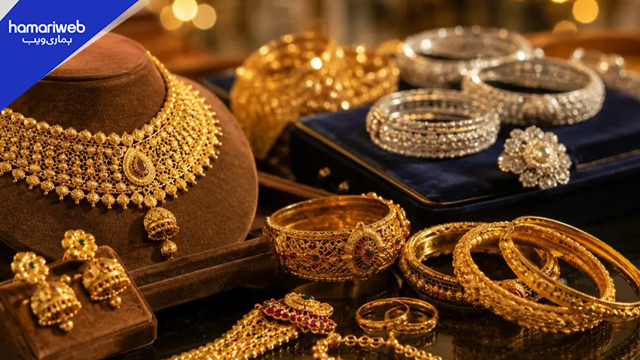 Gold Price in Pakistan Drops for Fifth Consecutive Day, 24K Gold Falls by Rs4,700 Per Tola