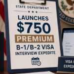 US Fast-Track Visa Interview Program 2026: Pay $750 Extra for Early B1/B2 Visa Appointment