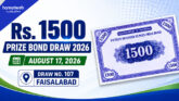 Rs 1500 Prize Bond Draw 2026 Announced: Check Results and Winning Numbers