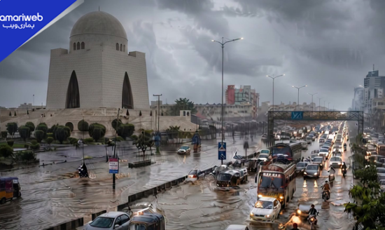 PMD Predicts Drizzle And Cloudy Weather As Monsoon System Affects Karachi