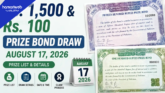 Rs1,500 Prize Bond Draw on August 17, 2026: Prize Details, Eligibility Criteria and Tax Rates Announced