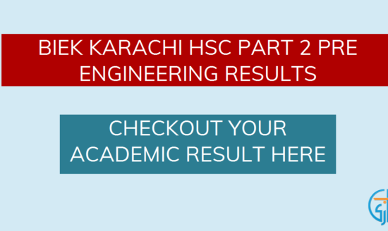 BIEK Karachi Second Year Pre-Engineering Result 2026 Announced Today