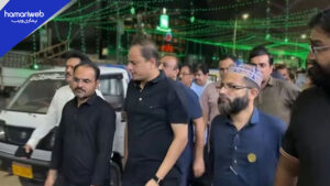 Mayor Murtaza Wahab Inspects Karachi’s Development Work During Midnight