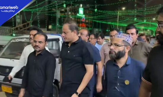 Mayor Murtaza Wahab Inspects Karachi’s Development Work During Midnight
