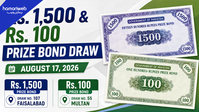Rs 1500 & Rs 100 Prize Bond Draw 2026 Announced: Check How to View Results and Claim Prize Money