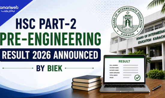 HSC Part-2 Pre-Engineering Result 2026 Announced, Check BIEK Results Online