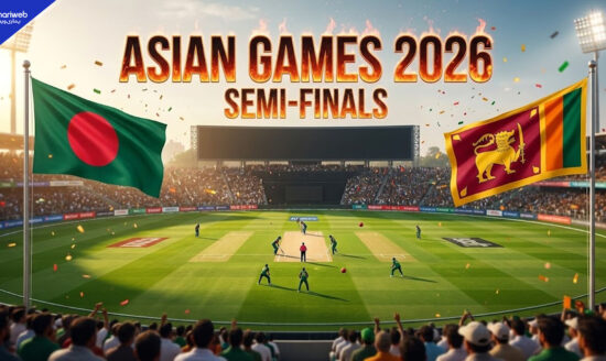 Bangladesh, Sri Lanka Reach Asian Games Semifinals After Washouts