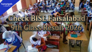 BISE Faisalabad 9th Class Result 2026 Announced, Check Your Result Online Now