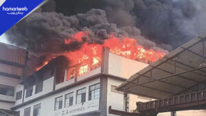 Major Fire Breaks Out at Garments Factory in Landhi Export Processing Zone 