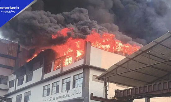 Major Fire Breaks Out at Garments Factory in Landhi Export Processing Zone 