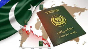 Pakistani Passport Falls to 183rd in 2026 Global Ranking, Visa-Free Access Limited to 9 Countries