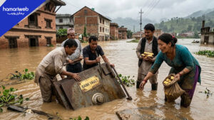 Treasures Emerged from the Ground Amid Nepal Floods, Locals Attempted Theft