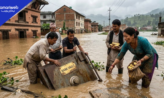 Treasures Emerged from the Ground Amid Nepal Floods, Locals Attempted Theft