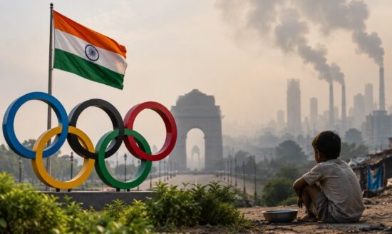 India’s 2036 Olympics Bid Faces Questions Over Hunger and Pollution