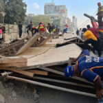 Gulshan-e-Iqbal BRT Structure Collapses Near Baitul Mukarram Mosque, Duty Guard Killed