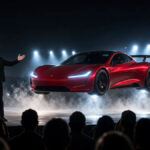 Tesla Unveils Its Flying Car with SpaceX Thrusters