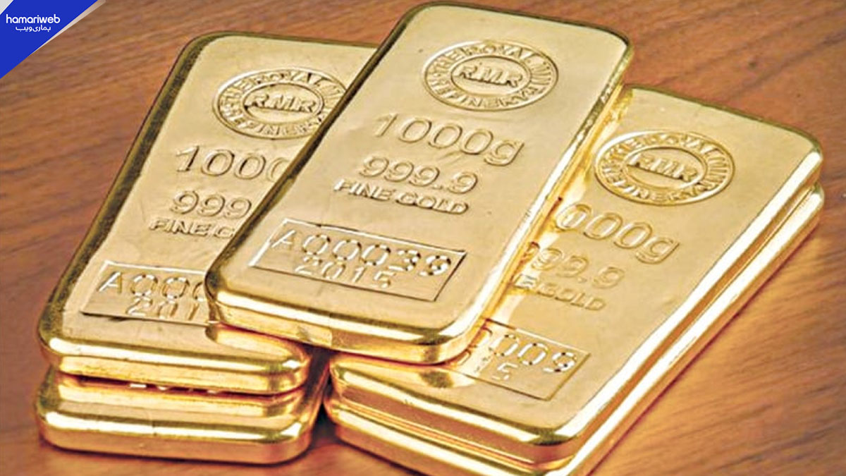 Gold Prices Fall by Rs 1,300 Per Tola Across Pakistan