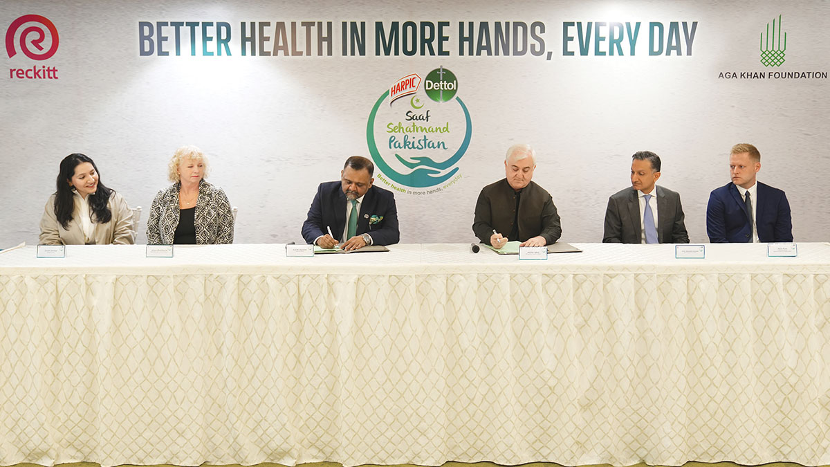 Putting Better Health in More Hands: Reckitt Pakistan Unveils Saaf Sehatmand Pakistan in Partnership with Aga Khan Foundation 