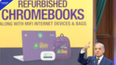 PM Launches Chromebook Scheme for 500,000 School and Madrassa Students